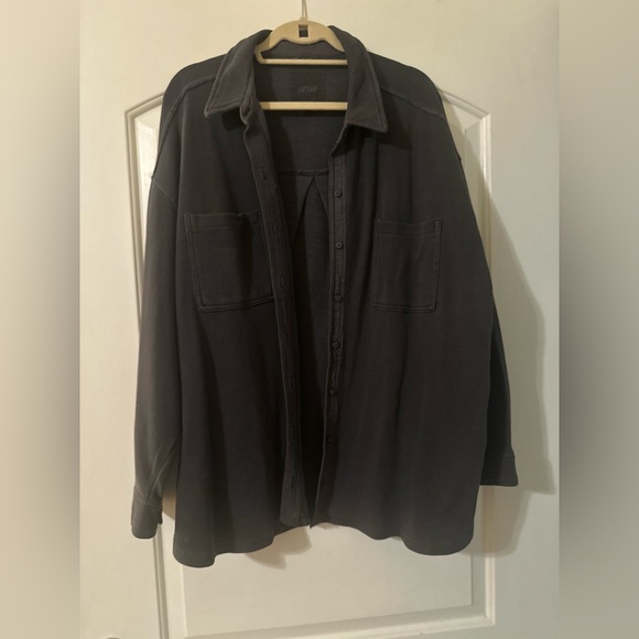 aerie Other - Aerie Charcoal Gray Knit Top